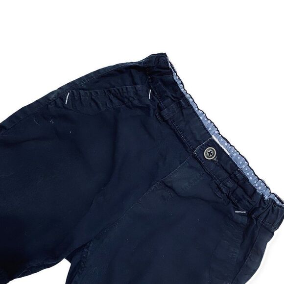 H&M Navy Cotton Chino Shorts - Picture 2 of 3